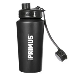 Primus TRAILBOTTLE 0.6L S.S. BLACK - Trinkflasche -Natur Erlebnis 306711003 c trailbottle stainless steel primus 1