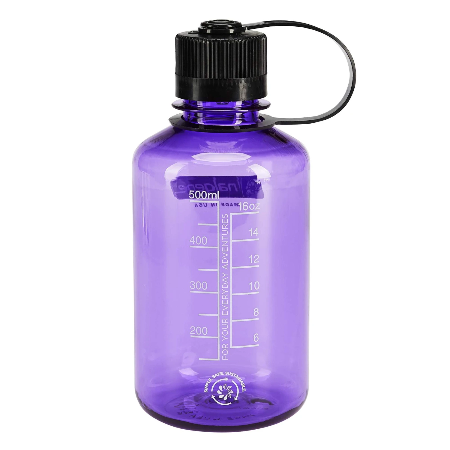 Nalgene NARROW MOUTH SUSTAIN 0,5 L AUBERGINE - Trinkflasche 4 Nalgene NARROW MOUTH SUSTAIN 0,5 L AUBERGINE - Trinkflasche – Bild 2